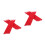 24Pcs Red Tailor Wax Crayons for Precise Fabric Marking Sewing Notions 7