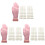 3Pcs Flexible Manicure Practice Hand Mold for Nail Art Design Assorted 2