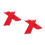 24Pcs Red Tailor Wax Crayons for Precise Fabric Marking Sewing Notions 9