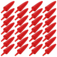 300Stk Kunststoff Schneemann Rot DIY Set Für Weihnachtsbasteln