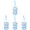 4Pcs Foldable Blue Butterfly Net Cage for Household Insect Observation 4