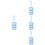 4Pcs Foldable Blue Butterfly Net Cage for Household Insect Observation 8
