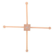 1Ensemble Support Mobile Bois Naturel Pour Décoration Chambre Bébé DIY