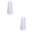 2St Multifunctionele Nursing Cover Grijs Katoen Moeders 6