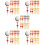 60Pcs Durable Plastic Golf Tees Assorted Colors Golf Accessories 8