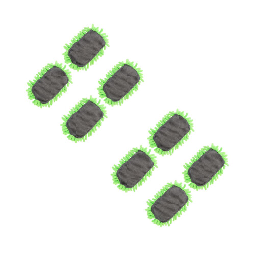 8Pcs Washable Microfiber Whiteboard Eraser Light Green Board Cleaner 2