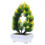 10Pcs Lifelike Artificial Bonsai Tree Yellow Plastic for Home Accent 2