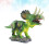 3St Groene Shake Head Dinosaur Models Voor En Speelgoed 11