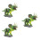 3St Groene Shake Head Dinosaur Models Voor En Speelgoed 7