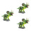 3St Groene Shake Head Dinosaur Models Voor En Speelgoed 6