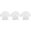 3Pcs Kids Lab Coat Scientist Costume Washable Comfortable White 6
