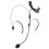 2St Flexibele Headset Microfoon ABS Voor Podium En Live Optredens 1