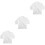 3Pcs Kids Lab Coat Scientist Costume Washable Comfortable White 7