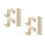 20Pcs Durable Plastic Bed Frame Brackets Baby Bed Rail Supply for Home 4