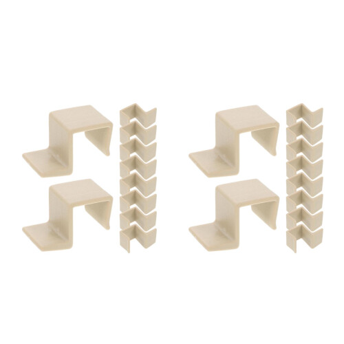 20Pcs Durable Plastic Bed Frame Brackets Baby Bed Rail Supply for Home 2