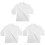 3Pcs Kids Lab Coat Scientist Costume Washable Comfortable White 4