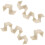 20Pcs Durable Plastic Bed Frame Brackets Baby Bed Rail Supply for Home 2