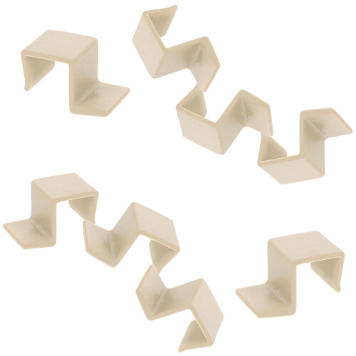 20Pcs Durable Plastic Bed Frame Brackets Baby Bed Rail Supply for Home 1