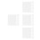 20Pcs Plastic Mesh Canvas Sheets White Pe Material for Embroidery DIY 4