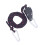 2Pcs Multipurpose Grow Light Hanger Black Plastic Pulley Lifting Rope 9