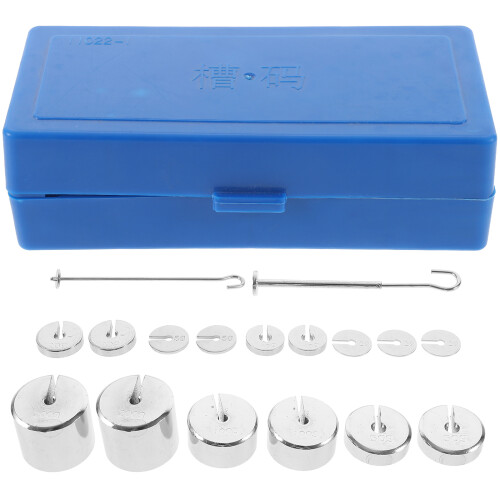 2Sets Slotted Gewichtenset Voor Precisie