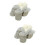 200Pcs Silver Paper Mini Cupcake Liners Chocolate Wrappers for Wedding 9