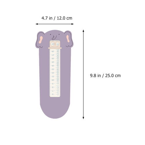 De Pied Violet Abs+tpr Mesure Chaussure Bébé 1