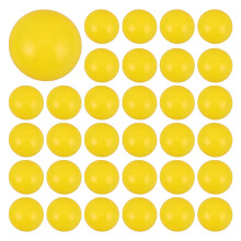 50Stk Gelbe Soft Plastikkugeln Für Ballgrube Baby Und