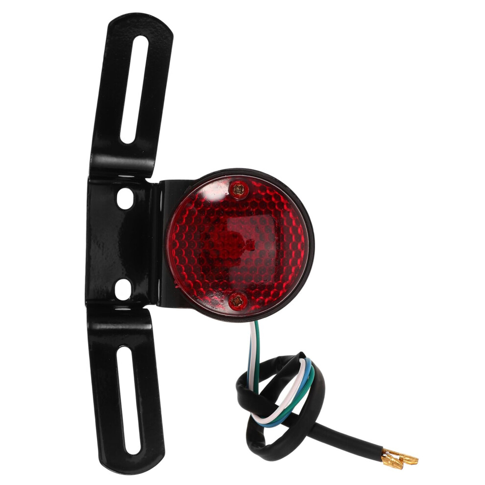 Motorcycle Led Tail With License Plate Bracket Bright Brake And Running For Cruiser Atv Light 9455672850728