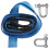 2Sets Autoseile Aus Robustem Nylon, Blauer Abschleppgurt Mit Haken 1