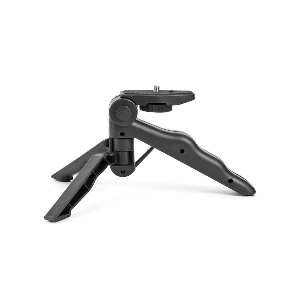 Mini Tripod With Dual Handle Grip 360 Ball Head For Camera And Phone Vlogging Streaming Photography 9053599179580