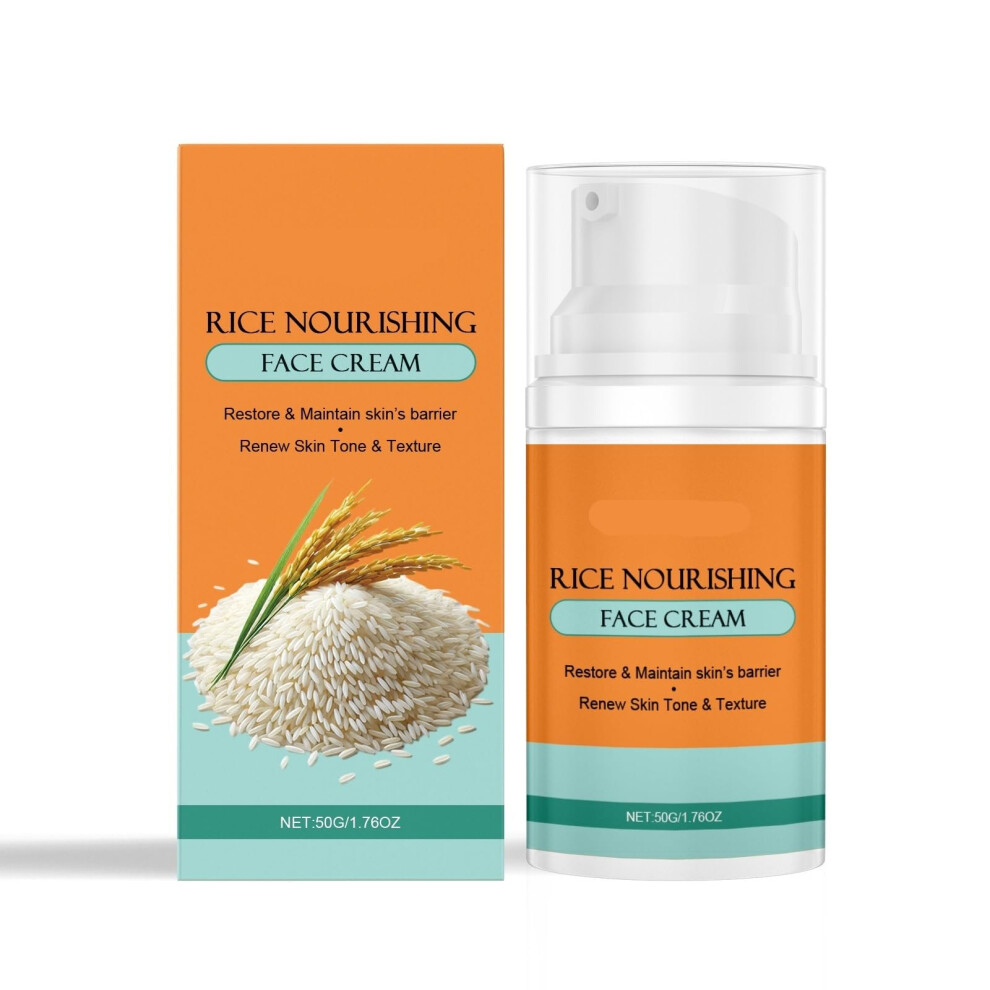 Face Moisturizer with Deep Hydration, Brightening and Firming Cream for Even Skin Tone, 1PC