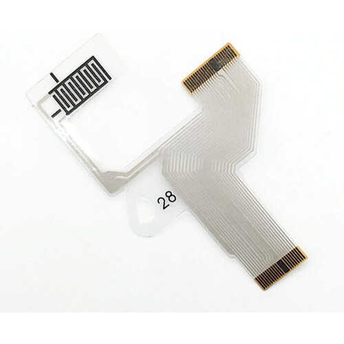 Replacement Parts Right Keypad Flex Cable with Conductive Membrane for Precise Button Response for PSP 1000 2