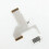 Replacement Parts Right Keypad Flex Cable with Conductive Membrane for Precise Button Response for PSP 1000 4