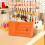 Hex Bit Organizer 50 Hole Screwdriver Bit Holder with Adjustable Modular Compartments 2