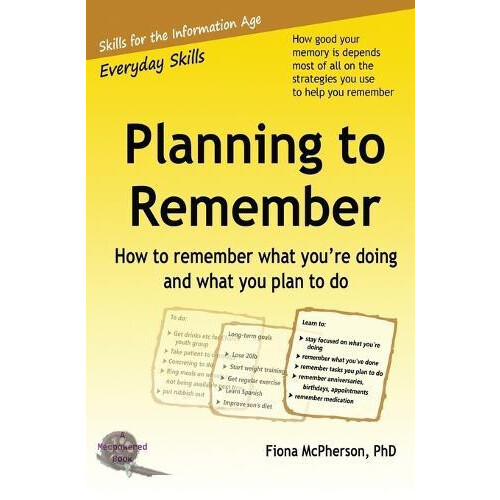 Planning to Remember by Fiona McPherson Paperback Book