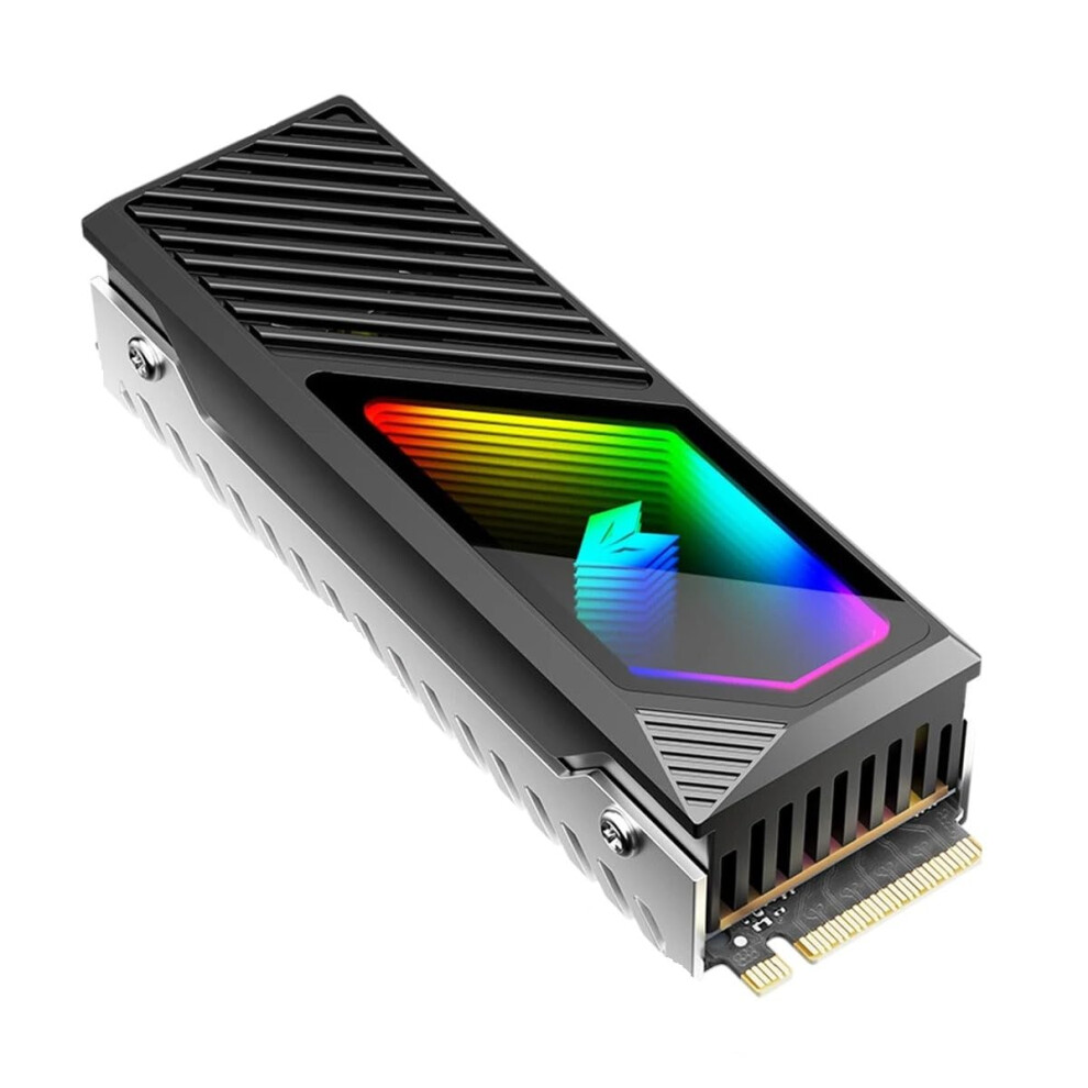 M.2 Ssd Heatsink With Thermal Pad, Aluminum Argb M.2 Cooler For 2280 Nvme Gaming Pcs 9053599180852