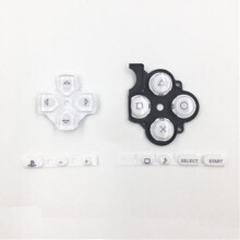 Full Button Replacement Kit White Restore Gaming Control with Precise Fit for PSP 3000