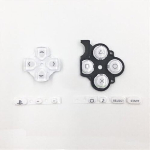 Full Button Replacement Kit White Restore Gaming Control with Precise Fit for PSP 3000 2