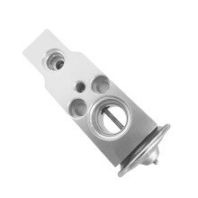 Universal Car AC Expansion Valve Hardness Metal with Precise Coolant Flow Control Silver