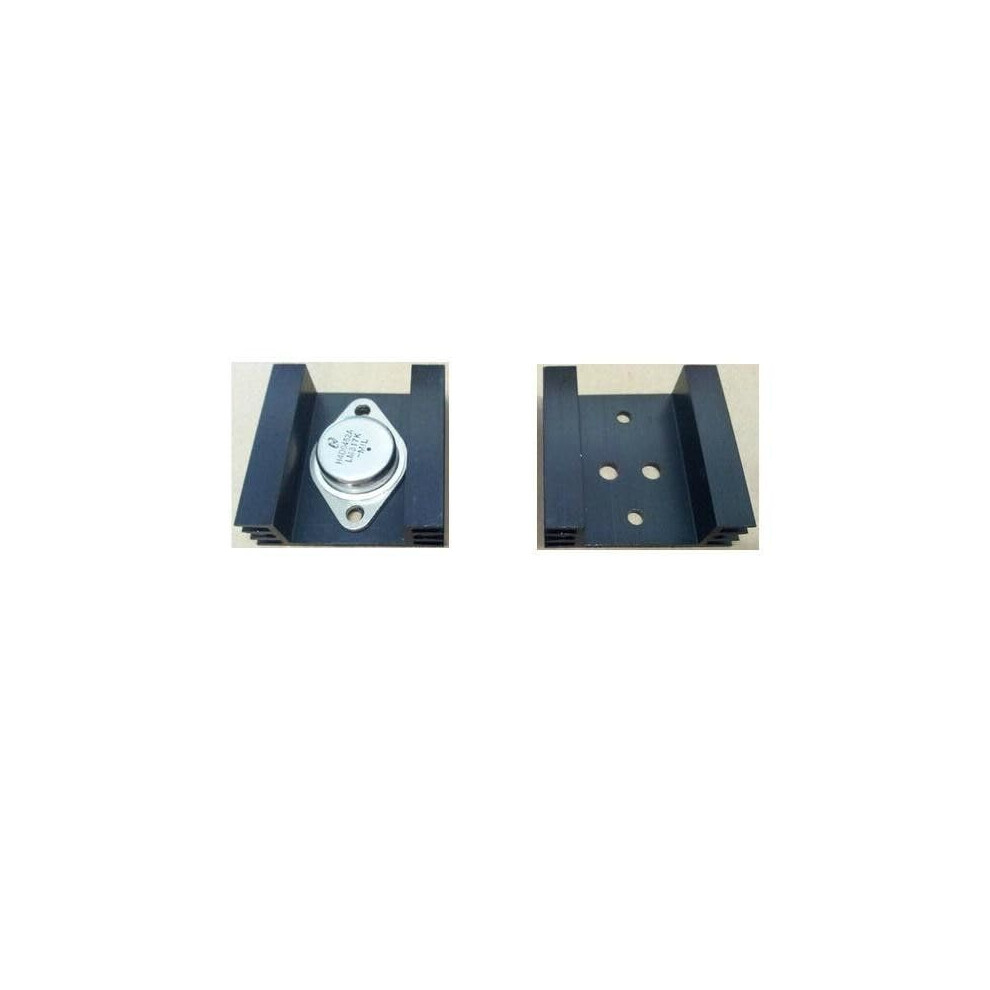 2Pcs To3 Transistor Heatsink Aluminum 45X45x14mm For Efficient Heat Dissipation Black 9070919982828