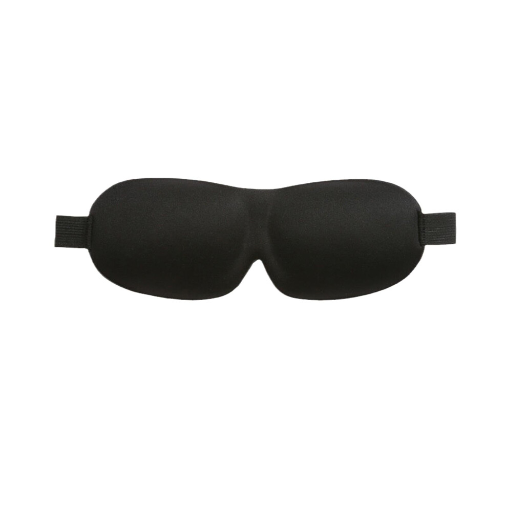 Light 3D Contoured Sleep Mask Blackout Eye Shade With Adjustable Strap And Breathable Soft Fabric