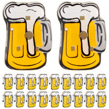 125St Duurzame LED Biermok Speld Broche Oktoberfest Feest