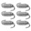 24Stk Hochtemperatur Auspufffedern Silber Universal 1