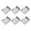 18Pcs Silver Metal Mini Square for Bead Pickup and Sorting 2