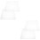 4Pcs Durable Acrylic Sheets for DIY Decor and Crafting Displays 8