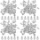200Pcs Silver Earring Backs Replacement Locking Backs for Studs 6