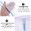 25Pcs Mesh Laundry Bags for Washing Machine Blue Delicates 7