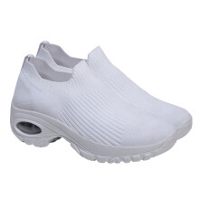 3Paires Chaussures Running Blanches Semelle Antidérapante