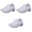 3Paires Chaussures Running Blanches Semelle Antidérapante 4